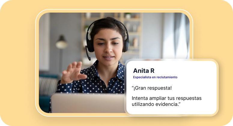 Simulación de entrevista