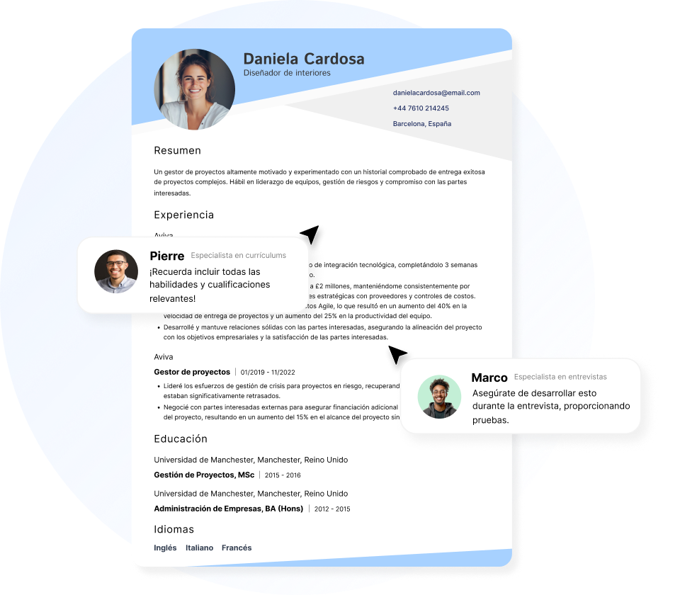 Adapta tu CV a las ofertas