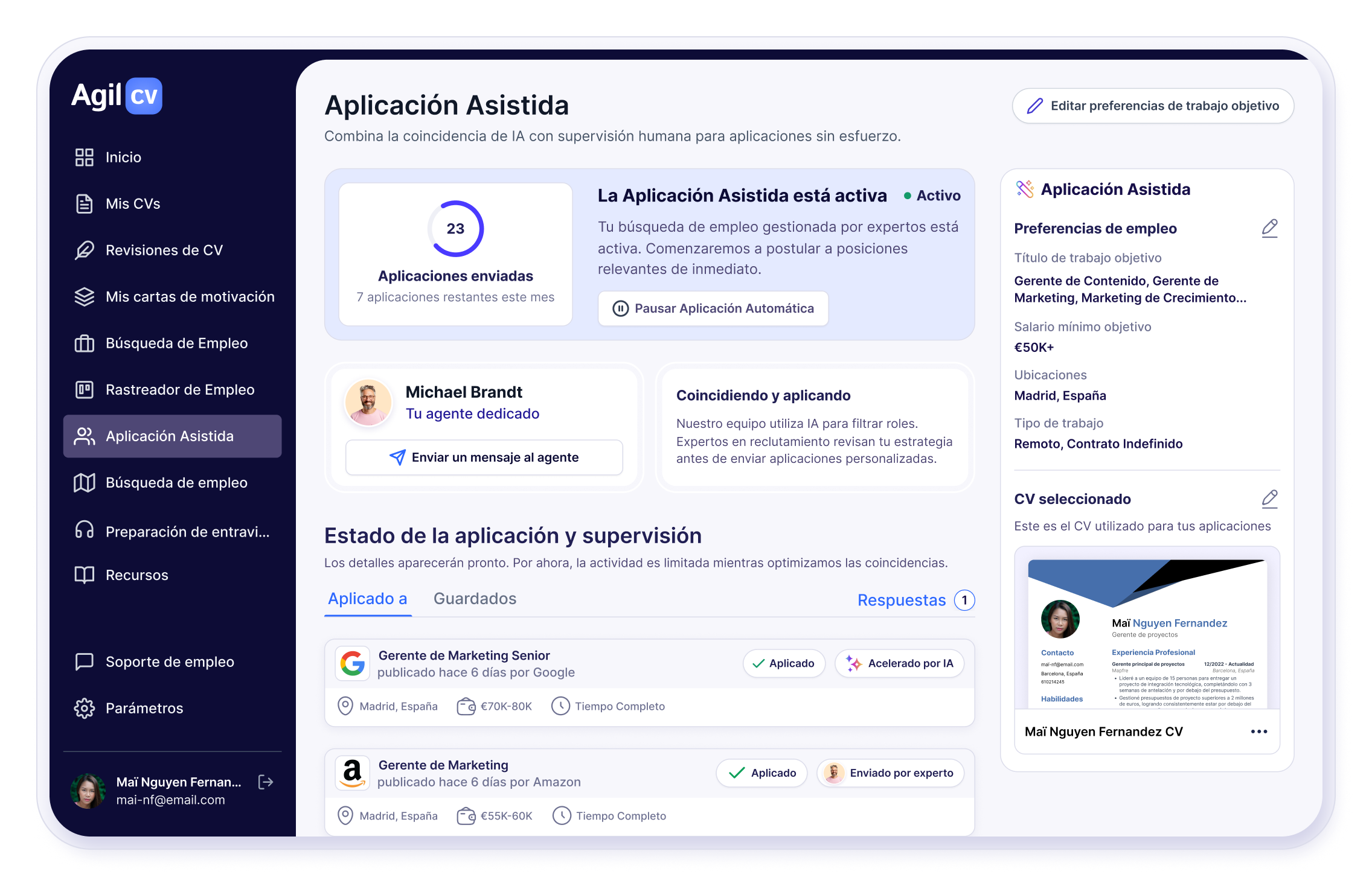 Nuestros <span class='hero-title-span'>reclutadores</span> solicitan las ofertas por ti